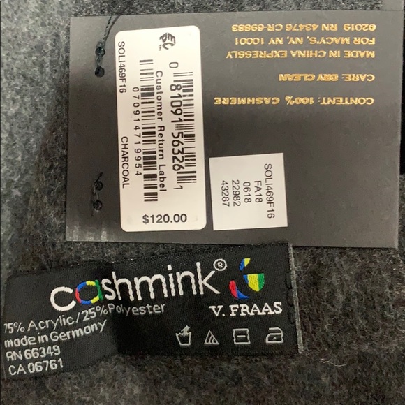 ❌SOLD 💕Beautiful Cashmere scarf - Picture 2 of 4